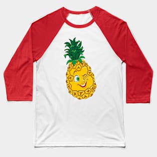 anatomy of a pineapple - winky wink Baseball T-Shirt